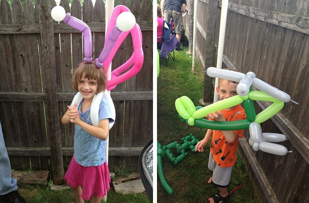 From Ms. Snippy Bloomers: Balloon artistry at it's best.